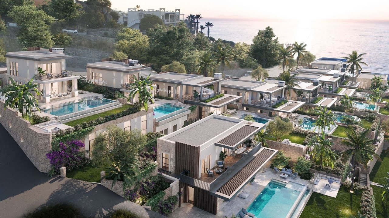 Bodrum'un En Gözde Yeri Yalıkavak' ta Deniz Manzaralı 314m2 Net, 5+2 Villa(lar)