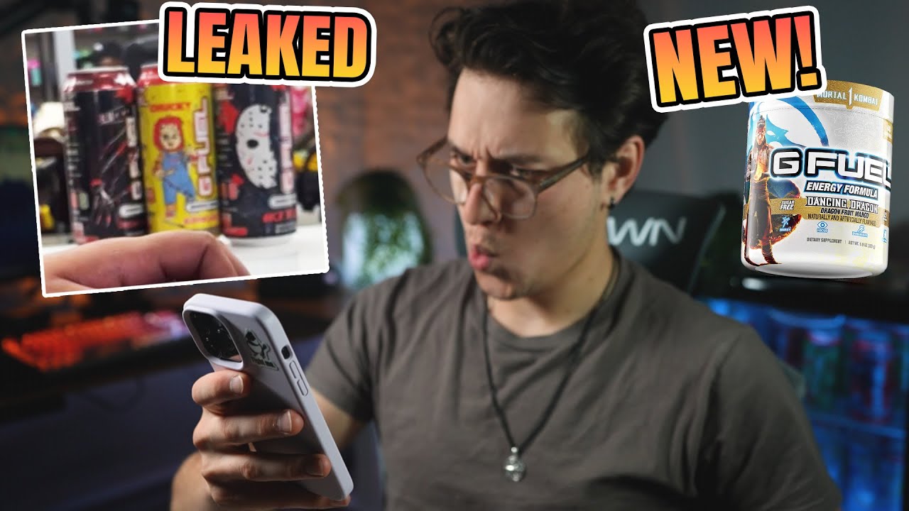 3 Halloween GFUEL Cans LEAKED! & New Flavor Revealed!