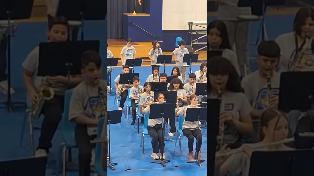 Crockett Middle School 6th Grade 2024 Band Concert