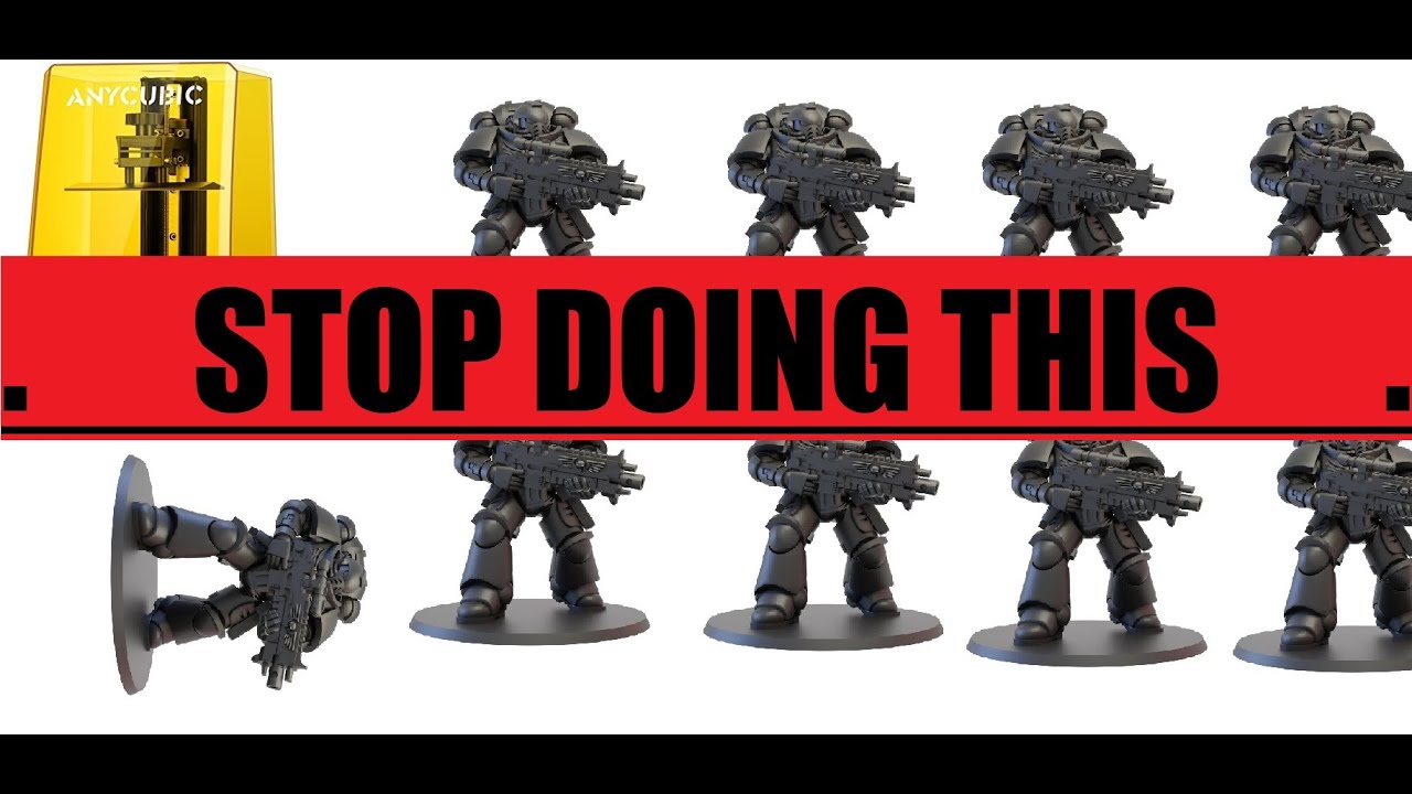 You're 3D Printing Wrong!  How To Make Custom Warhammer Models EASY!