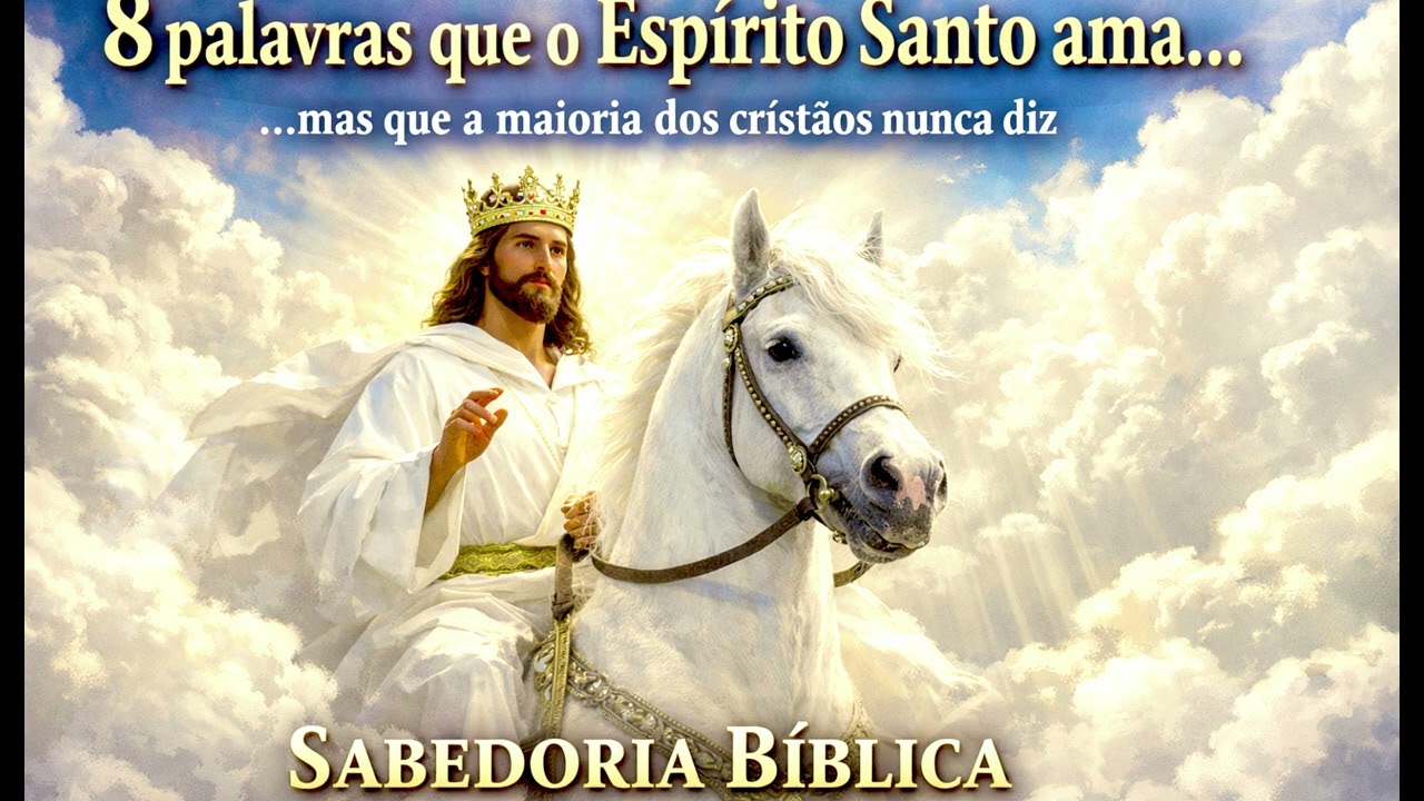 8 PALAVRAS QUE O ESPIRITO SANTO AMA.#PalavrasQueAgradamAoEspiritoSanto
