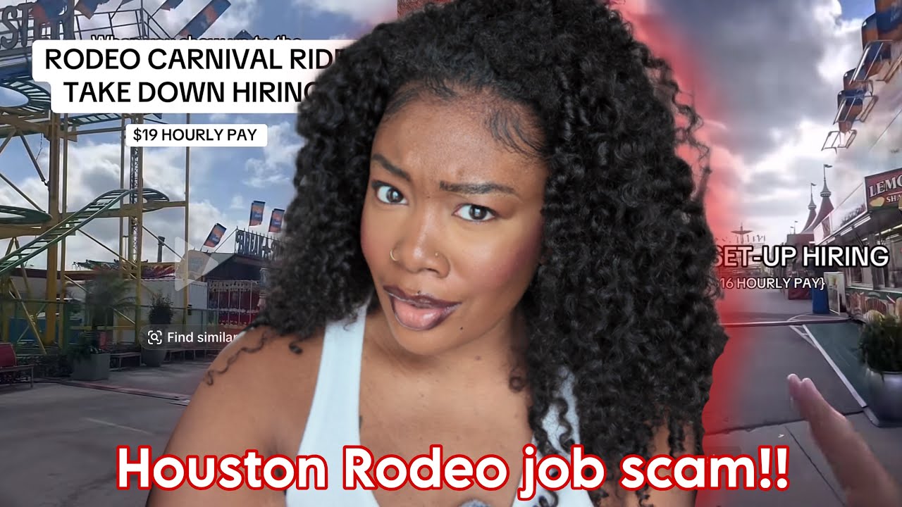 Houston Rodeo Job Scam EXPOSED&hellip; They Got Me 😳