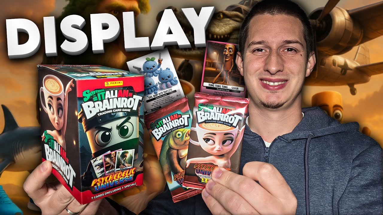 Panini Skifidol Italian Brainrot TCG | Display Doboz Bontás