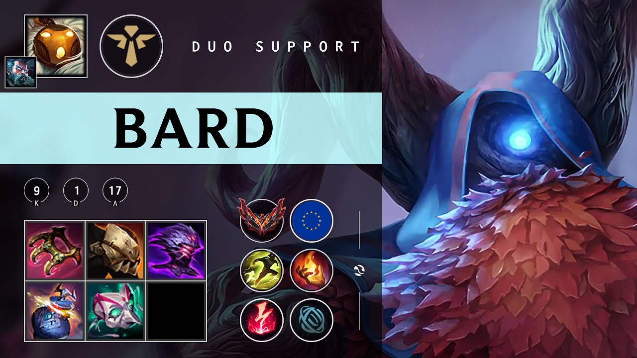 Bard Support vs Rakan - EUW Grandmaster Patch 25.24