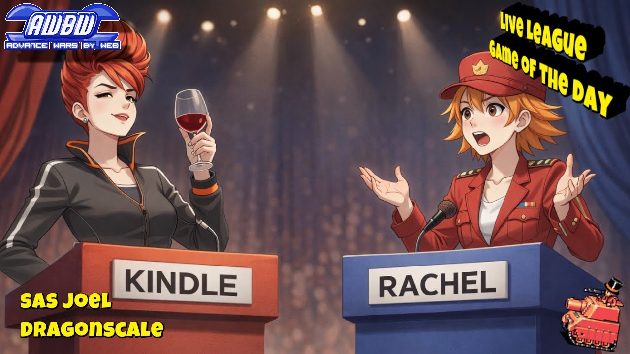 AWBW Live Game of the day - Ep. 249 - SAS joel vs DragonScale