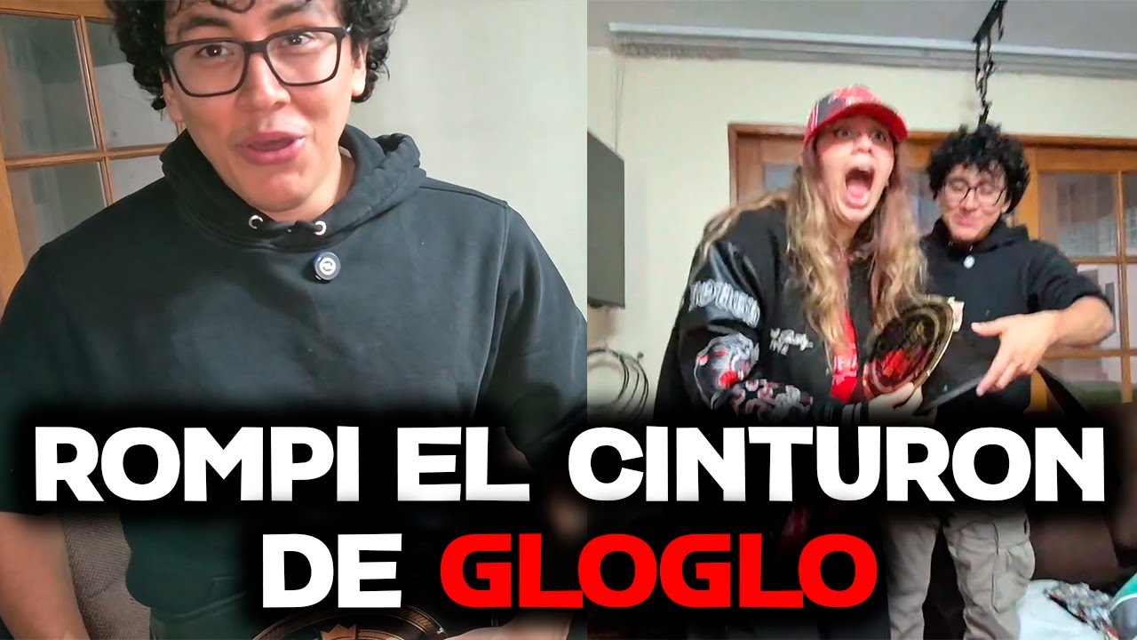 ANTHONY ROMPE EL CINTURON DE GLOGLO Y EMI NO PUEDE CREERLO 💀