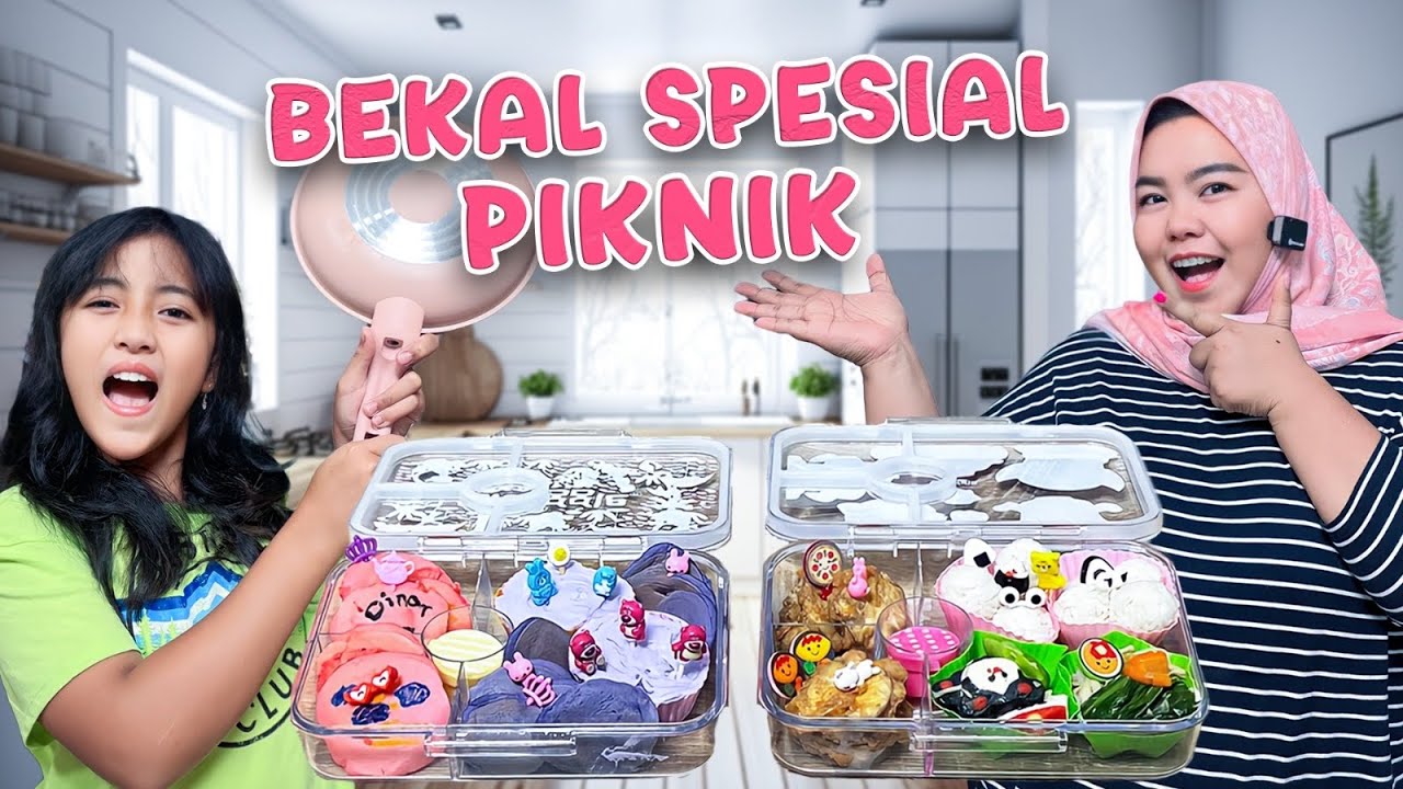 MAMATA DAN DINAR BIKIN BEKAL SPECIAL BUAT PIKNIK BARENG TEMAN-TEMAN😍🤩 #trending #bekal
