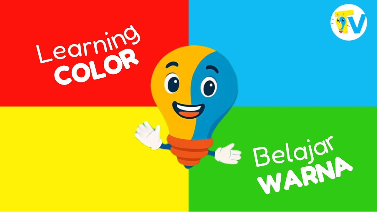 Learning Colors | Belajar Warna | Bilingual (Bahasa & English) - Alkindi TV