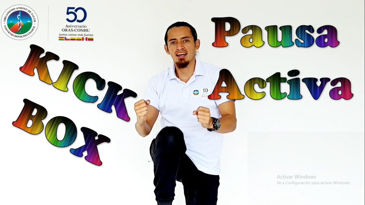 Pausas activas musicalizadas: kick box
