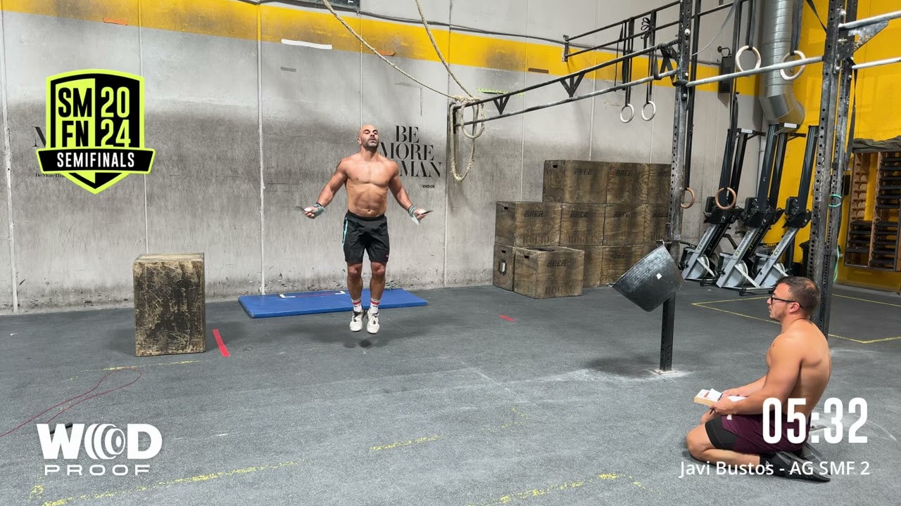 Javi Bustos Semifinals AG +35 Wod 2 2024