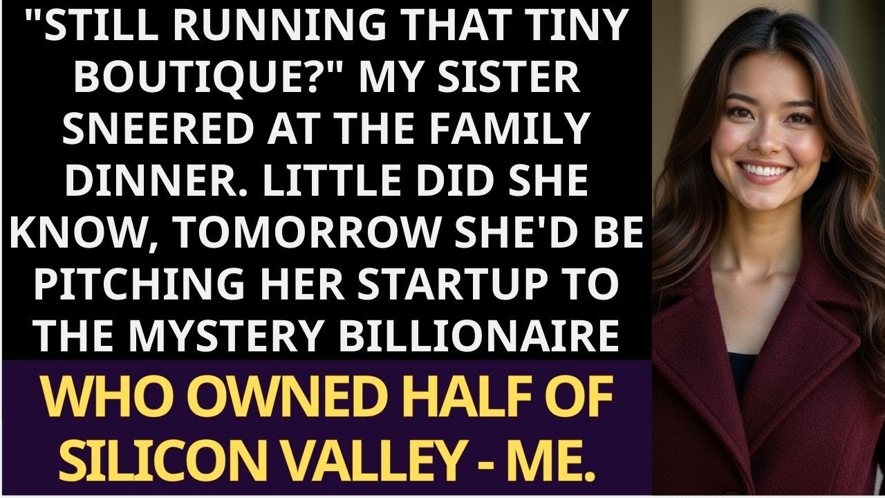 I Let My Sister Mock My 'Small Shop' Until She Needed a $50M Investor