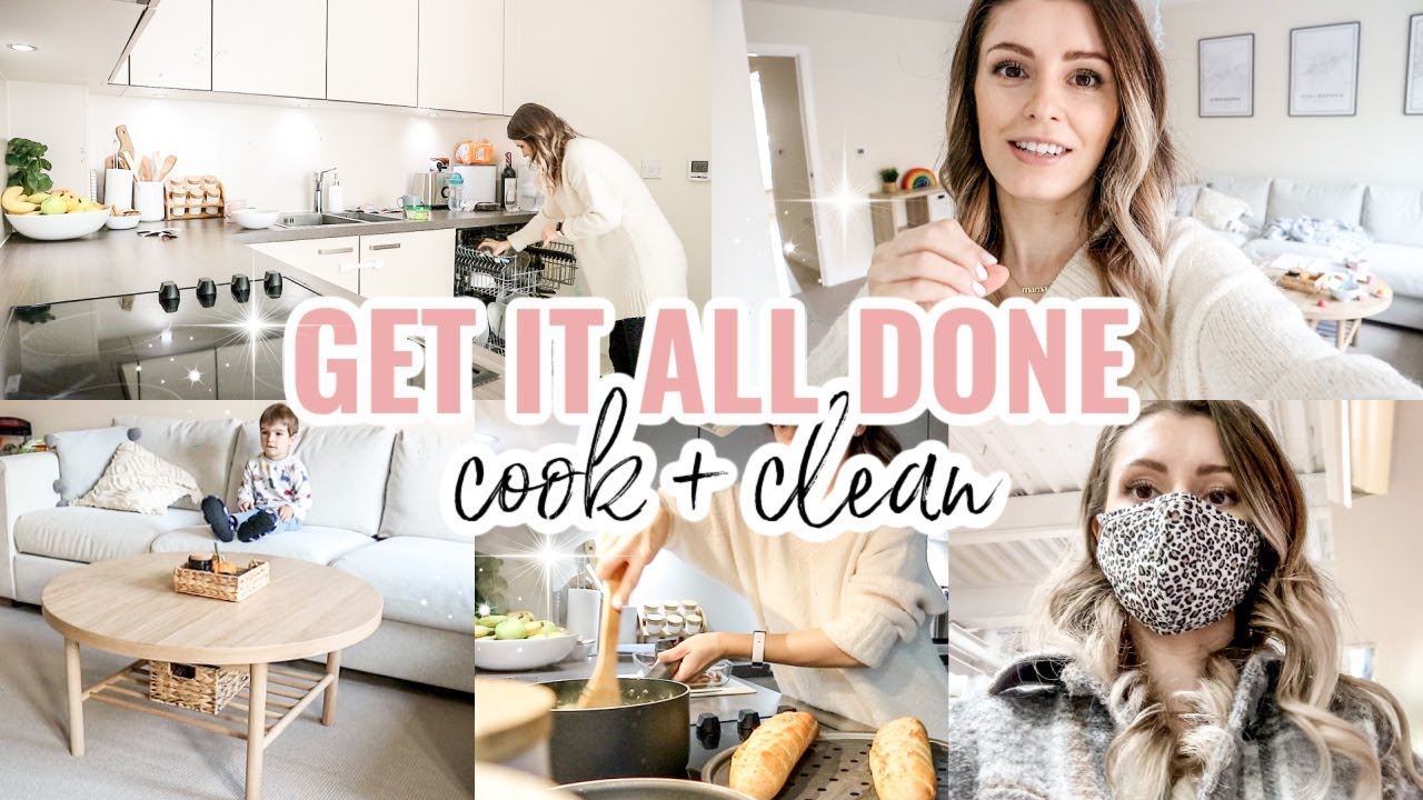GET IT ALL DONE WITH ME 2020 | CLEANING, COOKING AND HOME DECOR | Madeline Vlogs AD