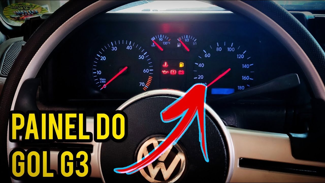 Instalei o painel do gol g3 no gol quadrado