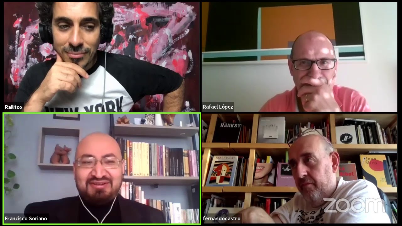 Debate La vigencia de la pintura en nuestra era /Castro/Soriano/Borrego/Rallitox