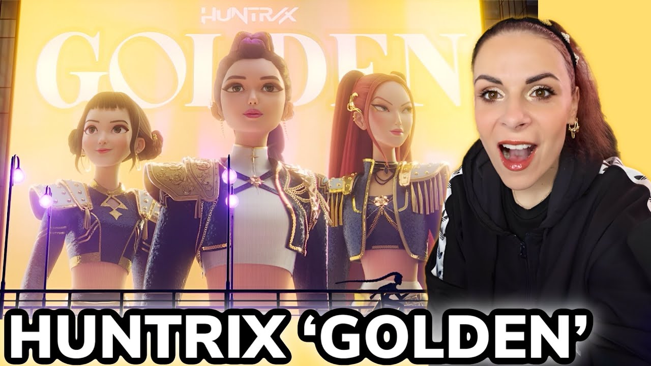 First Time Reacting to HUNTRIX 'GOLDEN'