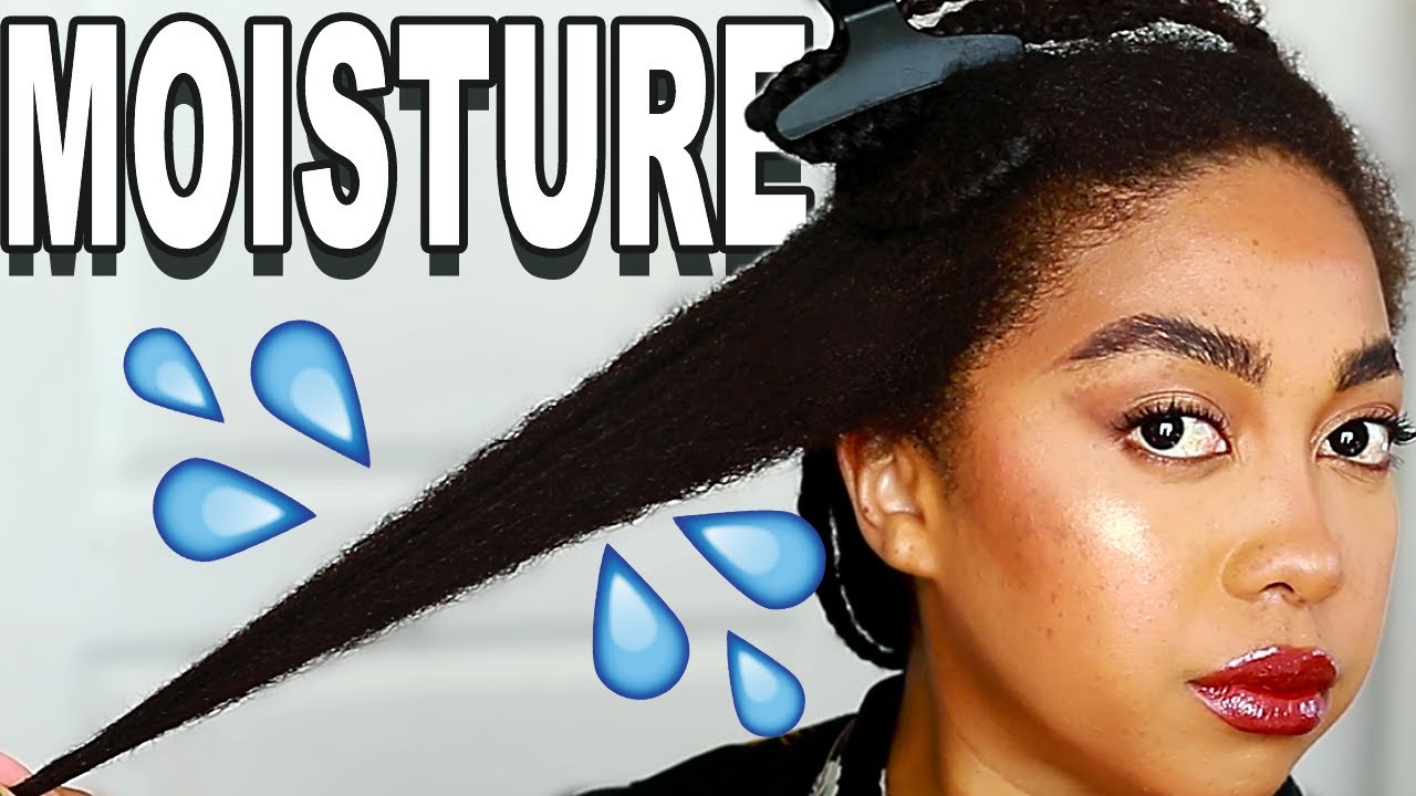YOU WILL NEVER HAVE DRY HAIR AGAIN! MIDWEEK MOISTURIZING ROUTINE FOR FASTER HAIR GROWTH