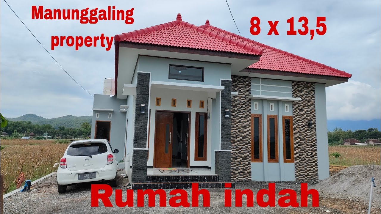 Rumah indah 8 x 13,5// Rumah mas supriyadi dan mbak yuli// bulu lor, jambon, ponorogo.