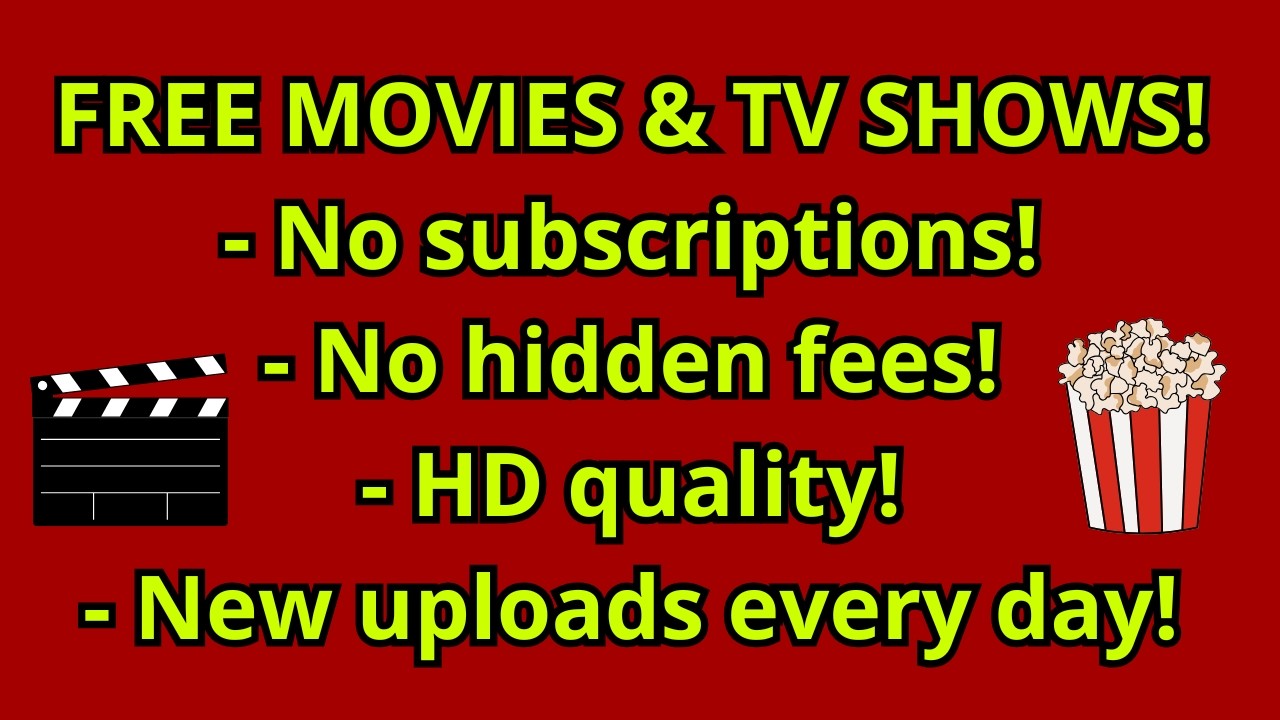 I Found FREE Movies & TV Shows on YouTube: Top 5 YouTube Channels for Free Content (No Subscription)