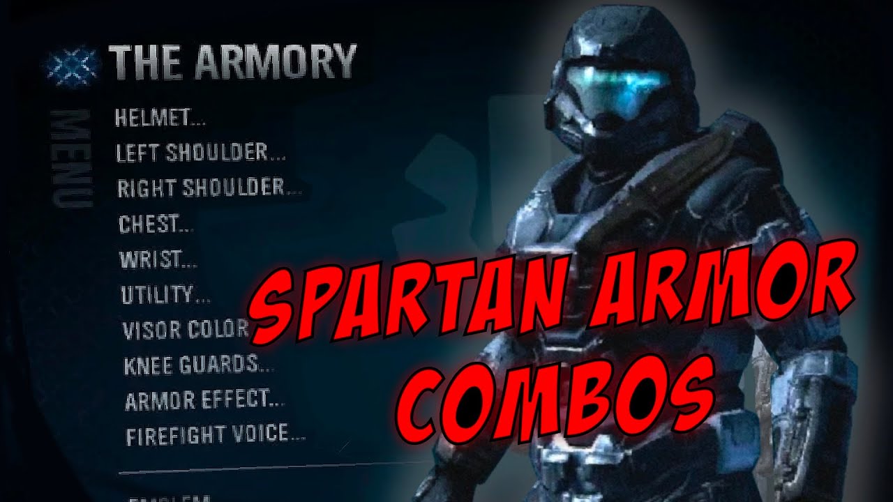 Spartan Armor Combos for Halo Reach