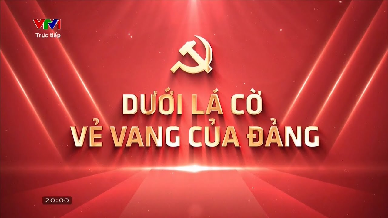 Chương trình DƯỚI LÁ CỜ VẺ VANG - Màn bắn pháo hoa lớn nhất lịch sử mừng thành công Đại hội Đảng XIV