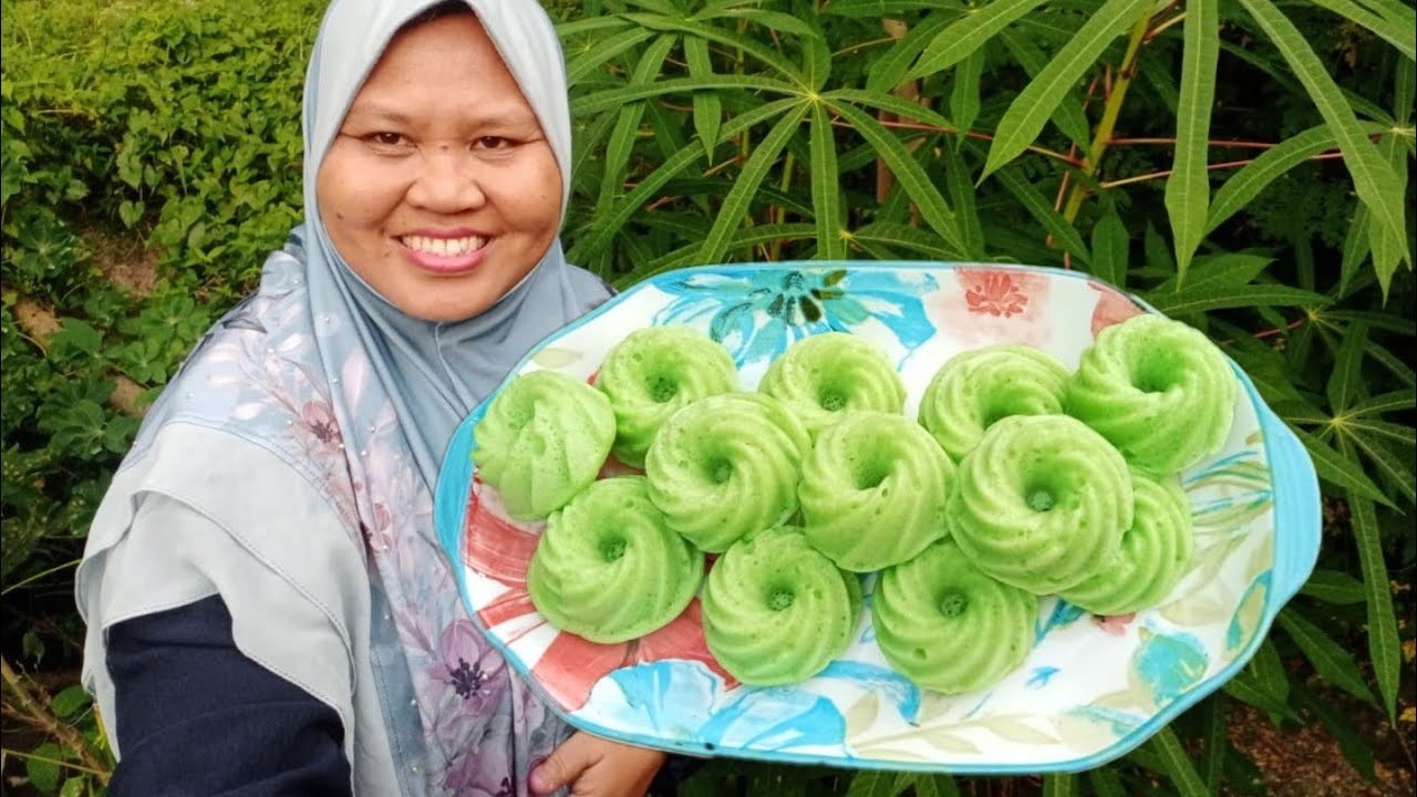 cara buat apam pandan gebu by kak nur @ tip guna sukatan cawan