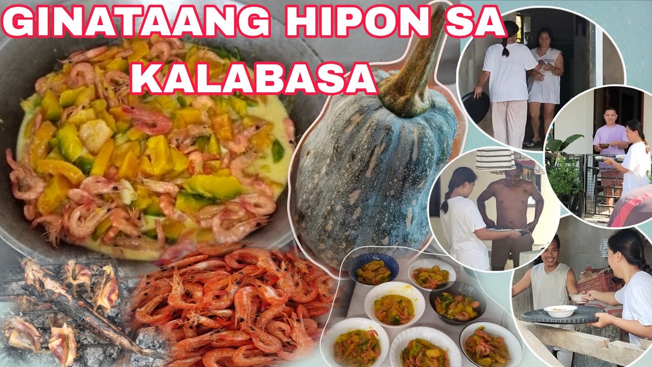 GINATAANG HIPON SA KALABASA / MALIGAT ANG KALABASA 🎃