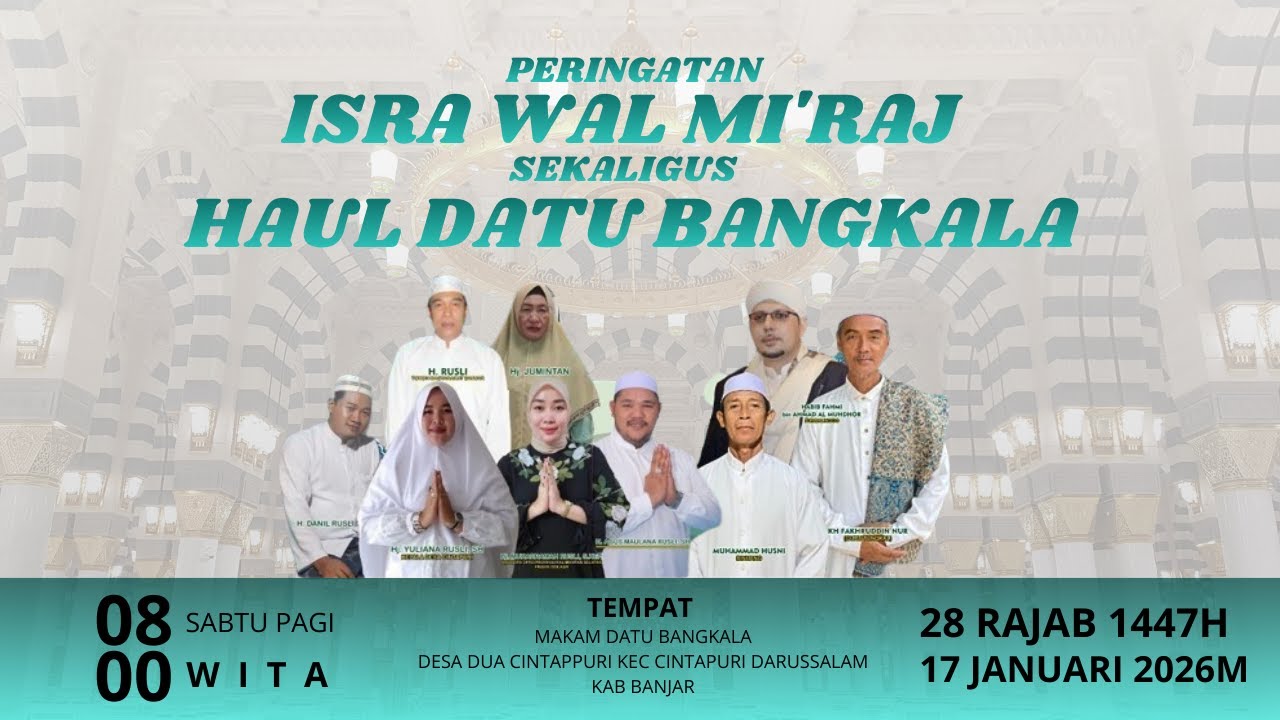 AS MEDIA || PERINGATAN ISRA MI'RAJ&HAUL DATU BANGKALA || 17 JANUARI 2026