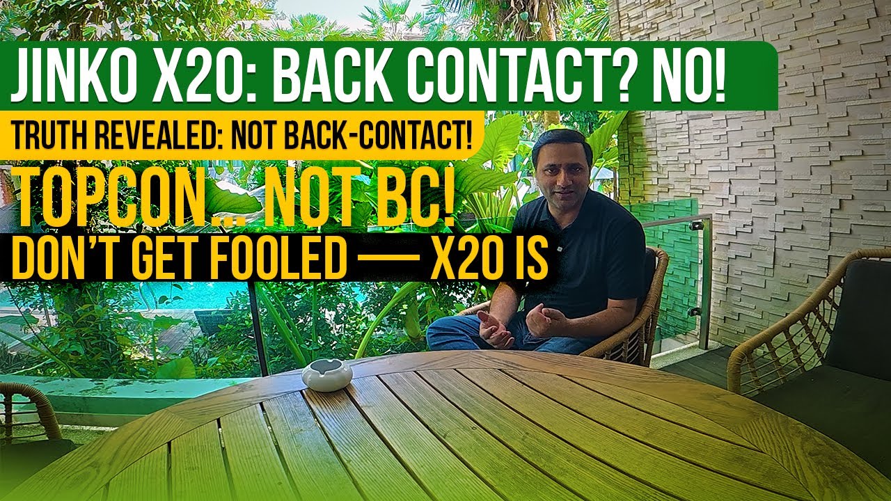Jinko Tiger Neo X20 &ndash; The Truth Behind the Technology! Back Contact or Not?