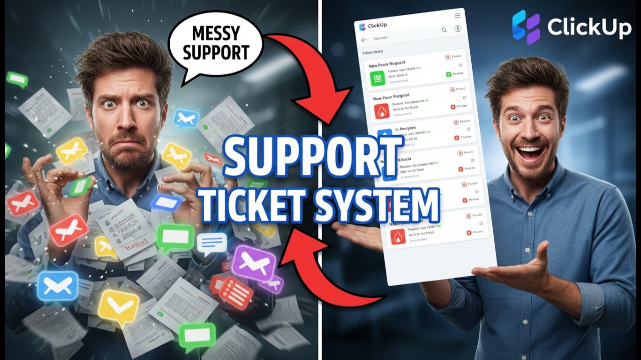 Create A Support Ticket System In ClickUp [New Method]