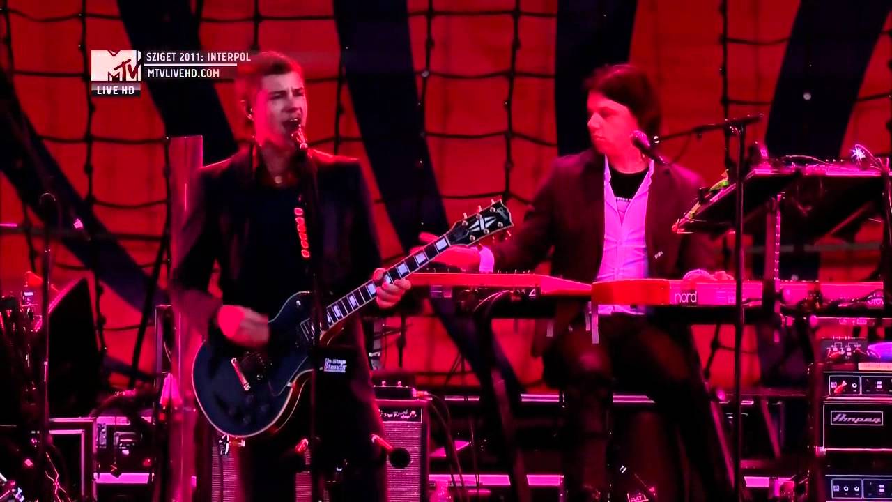 Interpol - C'Mere [Live Sziget Festival 2011] [Part 6/11]