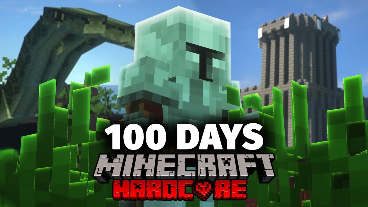I Spent 100 Days in Medieval Times in Minecraft... Here's What Happened