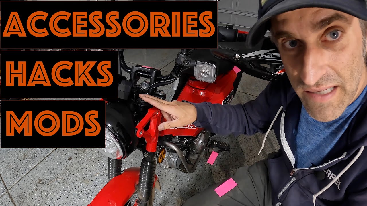 Honda Trail 125: Accessories, Mods, & Hacks