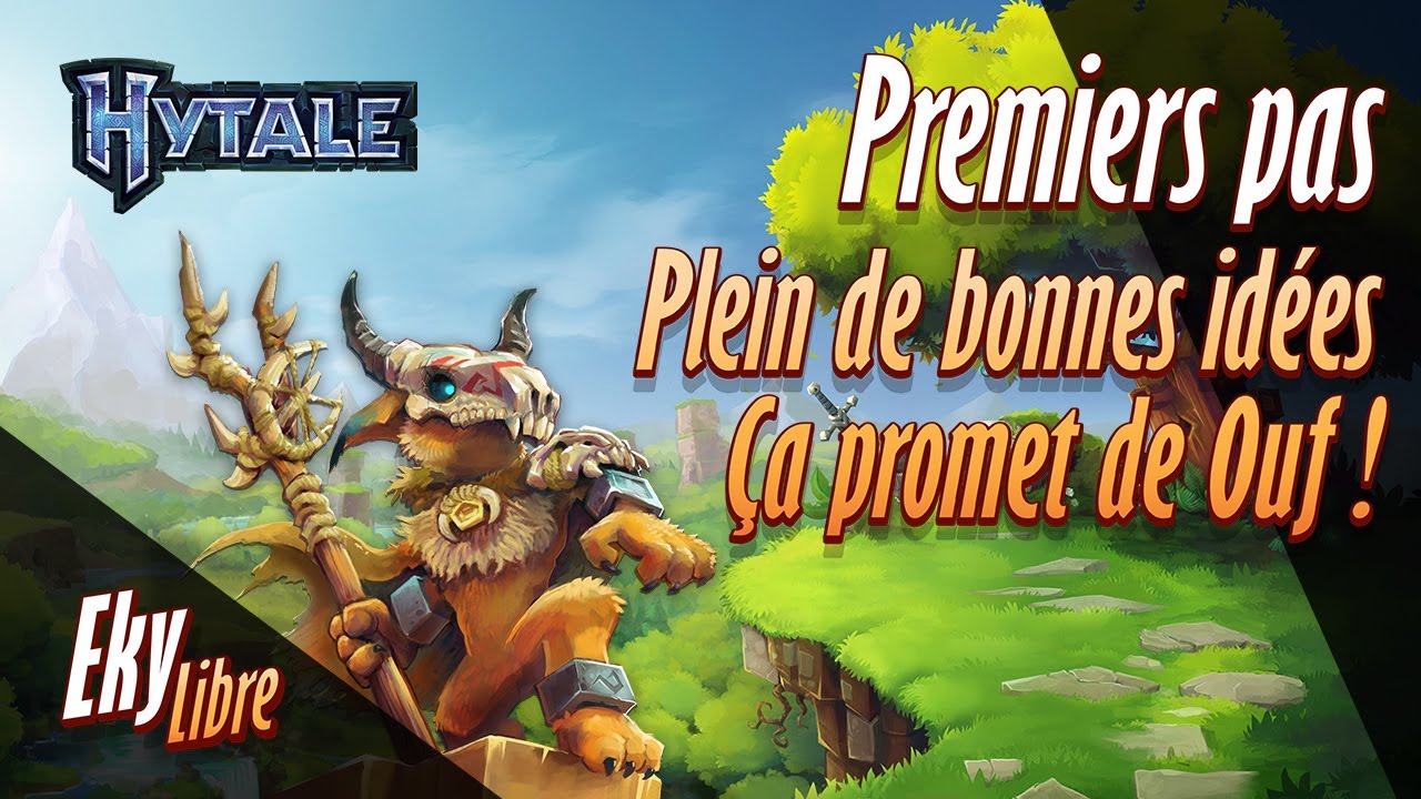 Hytale / Premiers pas, découverte du jeu