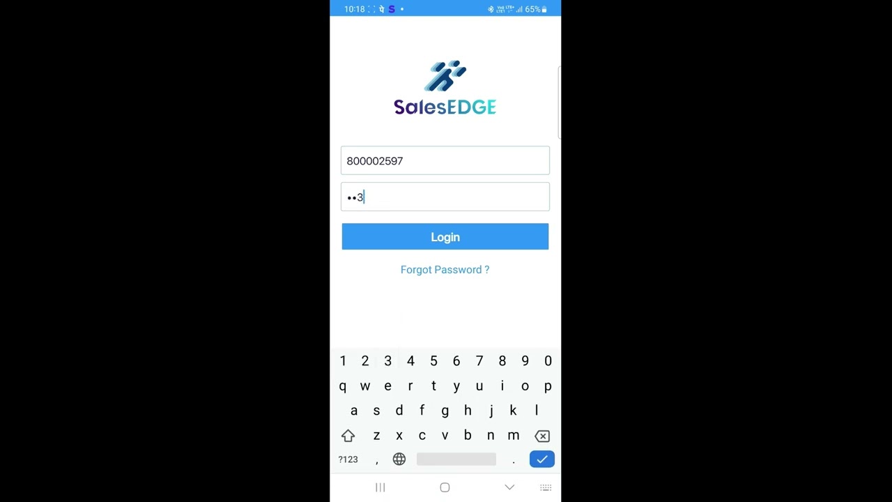 How to Login in Sales edge App, Hindustan Field Services Pvt ltd.