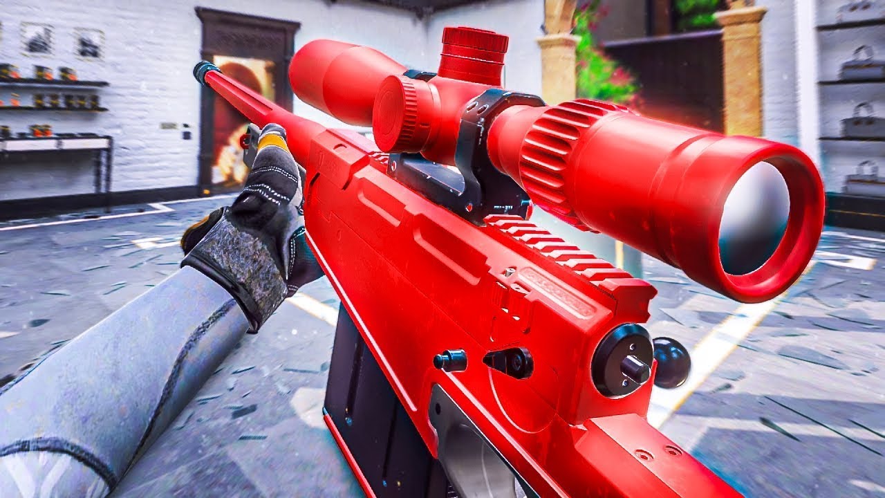 Sniping on KBAM does this.... (Call of duty Modern warfare 2)