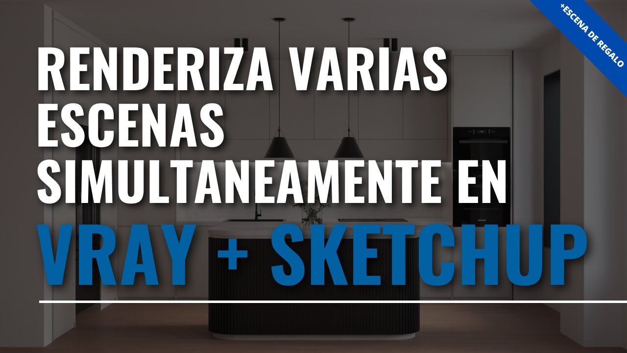 AHORRA TIEMPO AL RENDERIZAR EN VRAY - BATCH RENDER 🚀