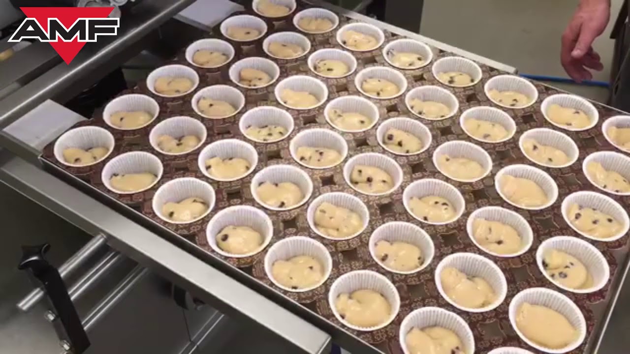 Muffin Batter Depositing Machine: Cupcake Production Machine for Small Bakeries