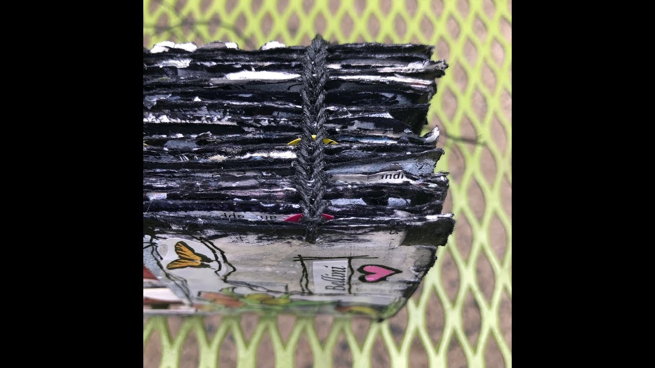 Slip Knot Binding for Single Page Books