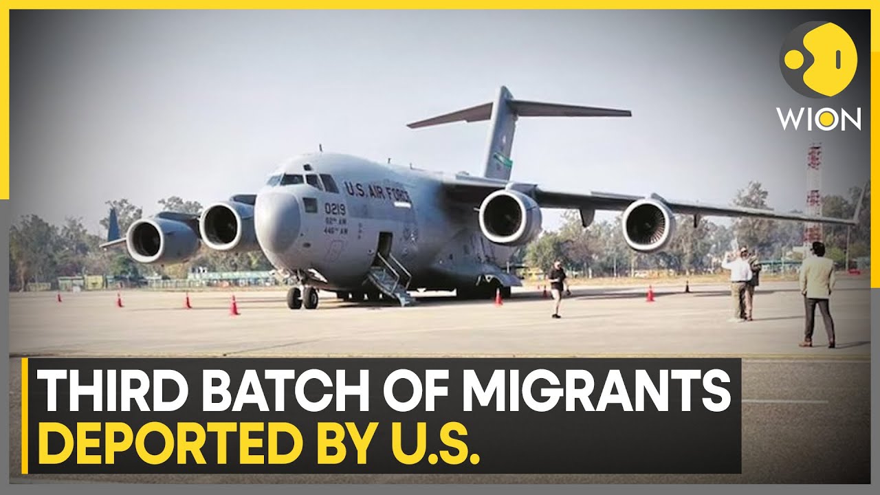 US Sends Third Deportation Flight To India, Lands in Amritsar | World News | WION