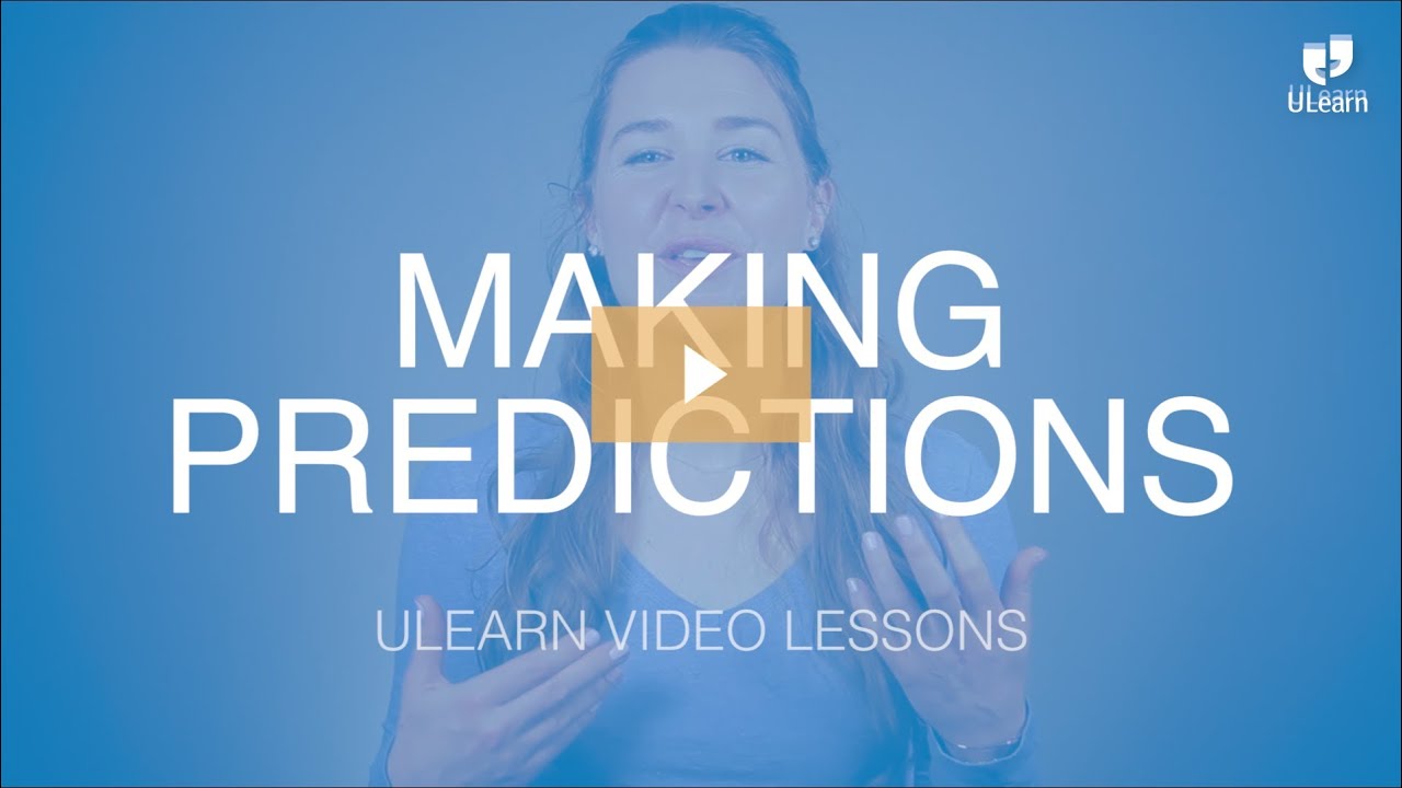 ULearn English School: Intermediate - MAKING PREDICTIONS