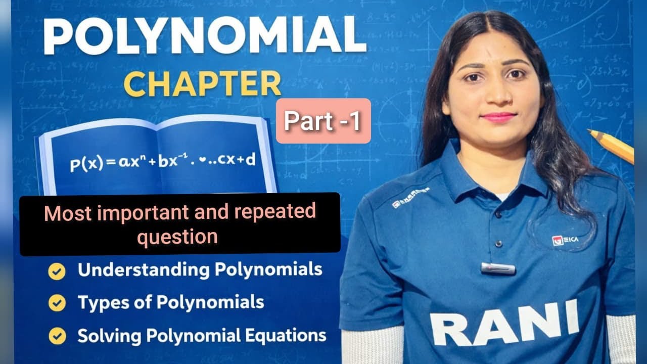 Most important and repeated question of polynomials class 10th