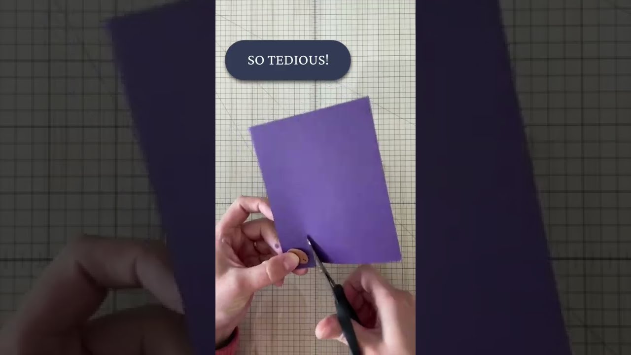 Die Cut Tip - SAVE TIME!