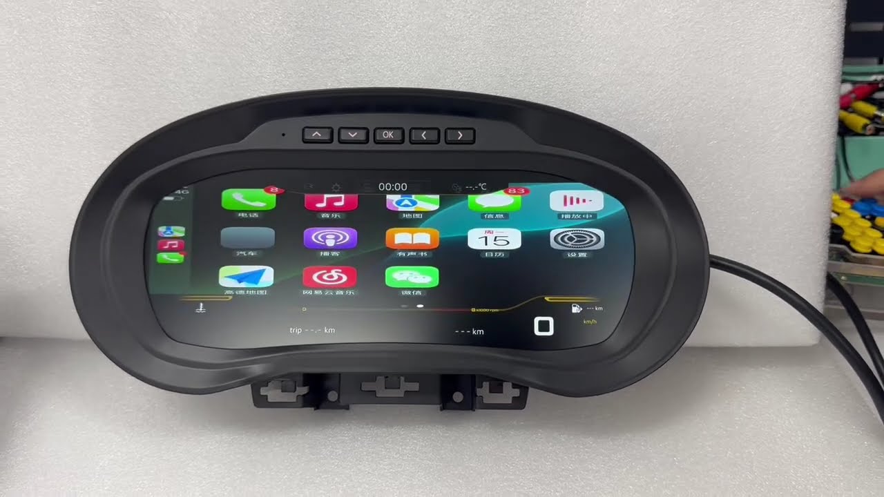 Digital Cluster Dash Panel LCD Instrument Speedometer Dashboard Upgrade Volkswagen VW Polo 12-18