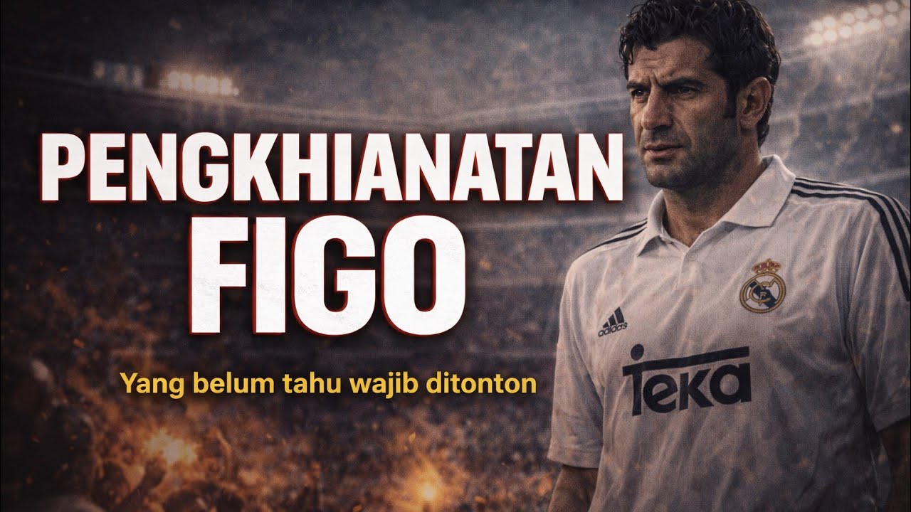 Pengkhianatan Luís Figo: Keputusan yang Mengubah Sepak Bola Selamanya ( @BolaNgaso ) 
