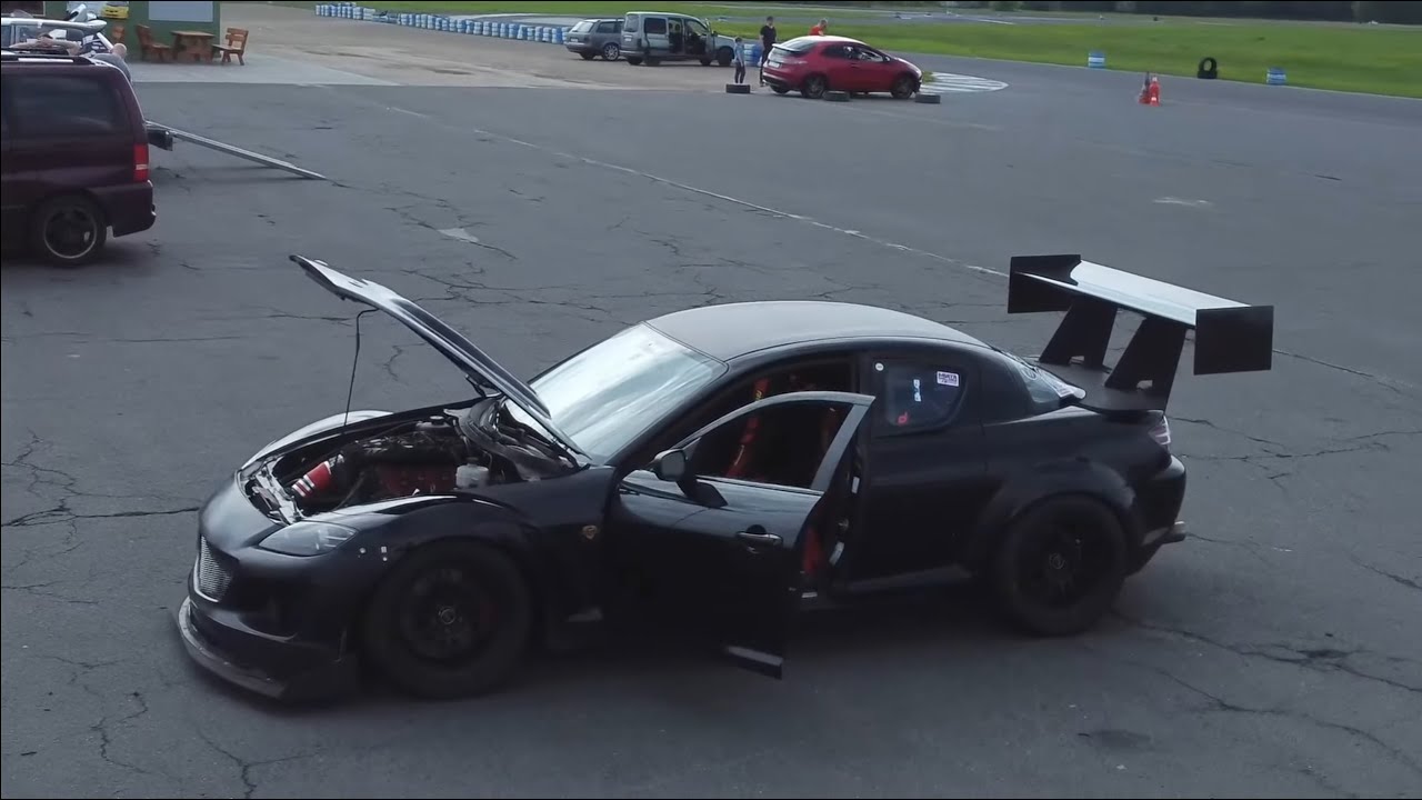 #LFRX8 DTS Motopark Ułęż 08.05.2022 Mazda RX8 LFX 3.6 V6 SWAP onboard