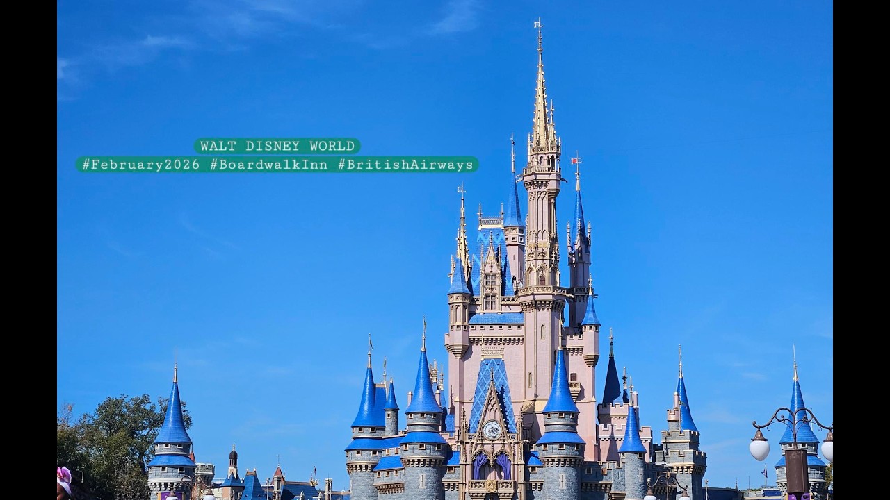 WALT DISNEY WORLD 🏰🎆🐭 #Orlando #Florida #Disney #BritishAirways #BoardwalkInn #Travel