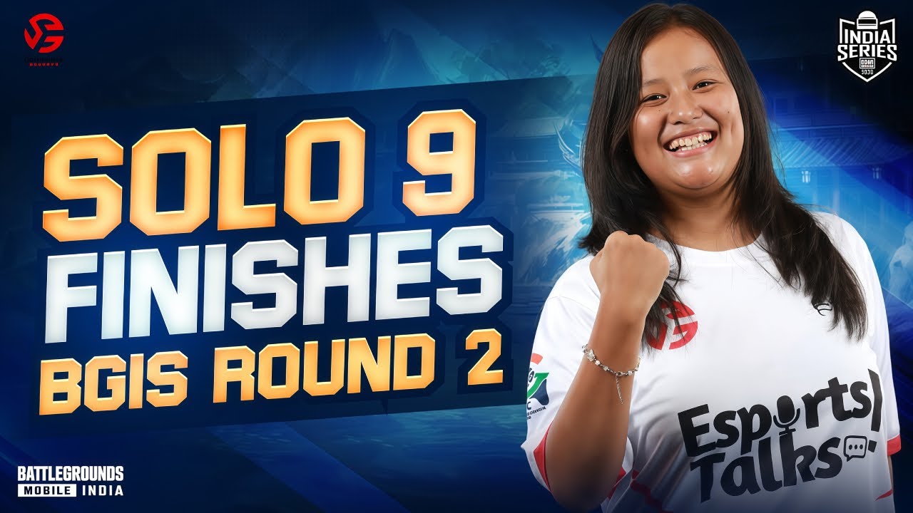 Solo 9 Kills in BGIS R2 | Team GODSAINTS GIRLS @kraftonindiaesports 