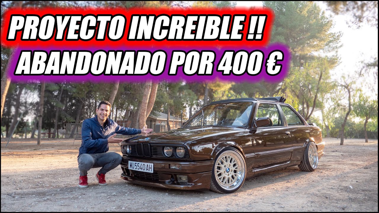 ¡¡ PROYECTO BMW E30 !! DE UN COCHE ABANDONADO POR 400 € A SER UNA JOYA | Supercars of Mike