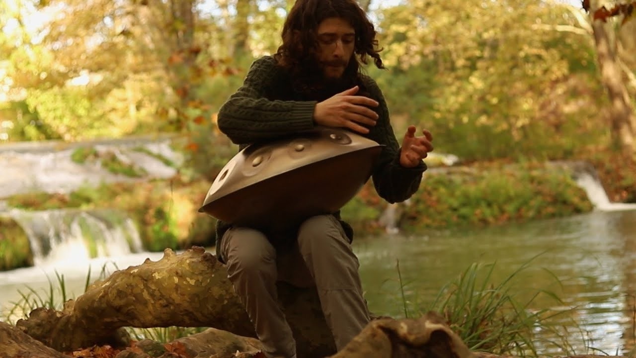 Flow of waterfalls | 20 minutes handpan music | Fred Fk