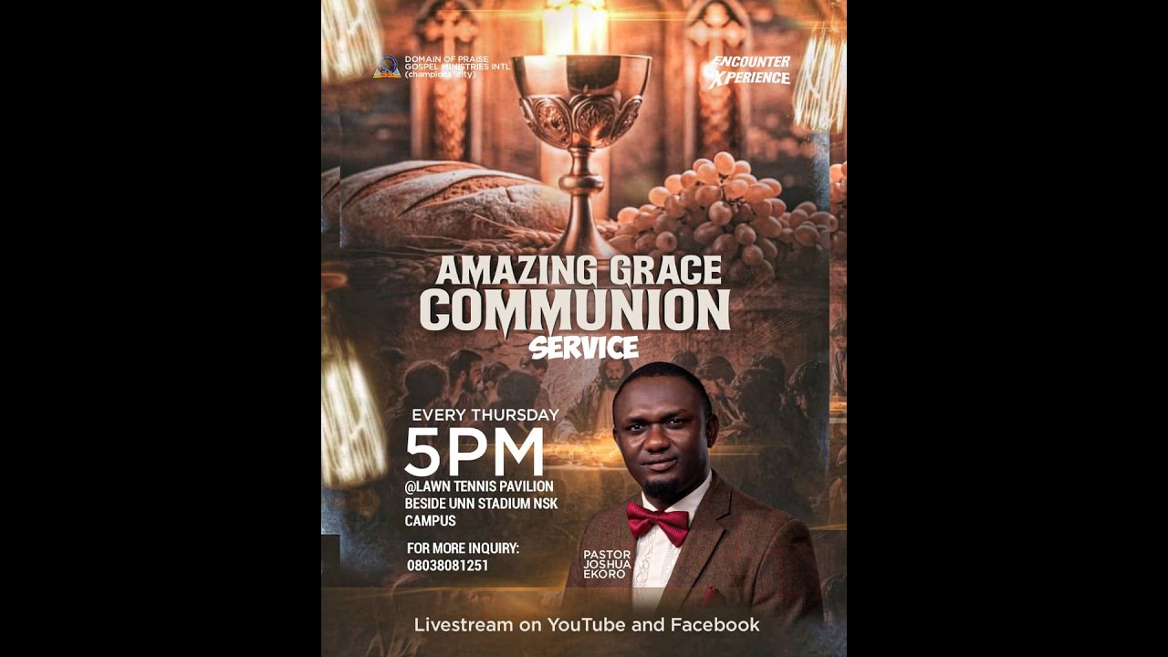 AMAZING COMMUNION SERVICE || 12-03-2026|